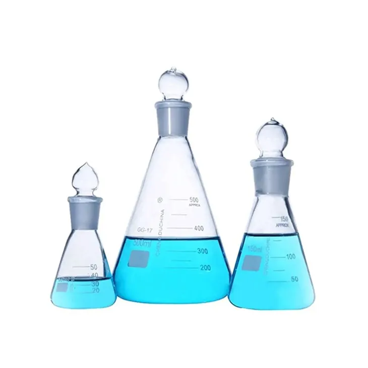 Lab Erlenmeyer Flask With Stopper