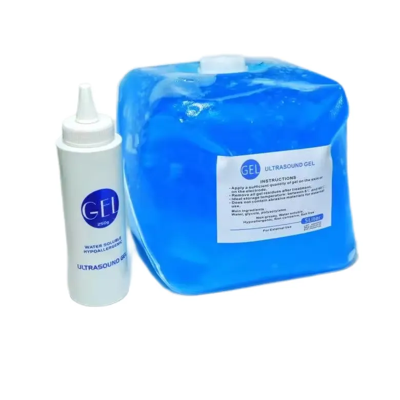Clear Blue 250ml 5 Liter Ultrasound Gel