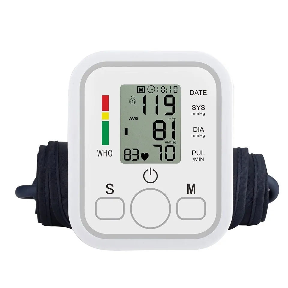 Hospital Use Digital Arm Electronic Blood Pressure Monitor With Cuff Digital Blood Pressure Machine